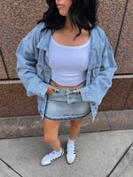 Weekend Moment Denim Skirt