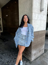 Weekend Moment Denim Skirt