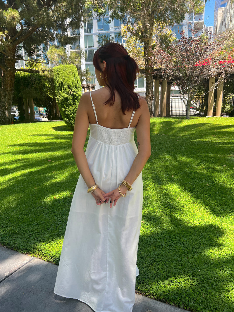 So Fresh Linen Maxi Dress